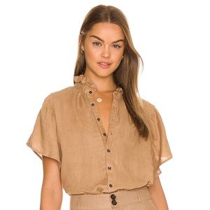 BNWOT Mimi top in Tea S